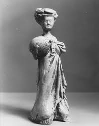 Sometimes large, square pillows were placed within a. Female Attendant Carrying A Pillow China Sui Dynasty 581 618 The Metropolitan Museum Of Art