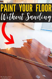 You can also use coffee to stain wood. How To Paint Wood Floors Without Sanding The Heathered Nest