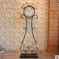 Wrought iron floor lamps : Big Size Retro Floor Clock Vintage Metal Floor Clocks Living Room Large Antique Color Iron Round Clock For Bed Room 590087 Clock Vintage Living Clockliving Room Clock Aliexpress