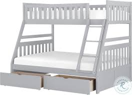 Orion Gray Twin Over Full Bunk Bed From Homelegance Homegallerystore Com B2063tf 1