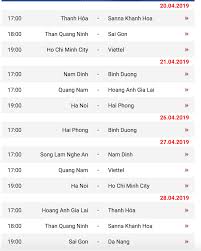 We did not find results for: Lich Thi Dau Vong 15 V League 2019