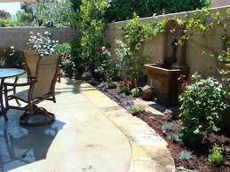 Creative Idea Small Tuscan Garden Design With Beautiful Green Gardening And Unique Brown Wood Patio Armc Tuscan Garden Tuscan Landscaping Patio Garden Design