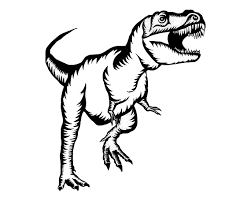 Tyrannosaurus rex t rex clipart black and white. T Rex Clipart Black And White Png Free Clipart World