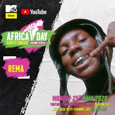 Don't miss the #AfricaDayBenefitConcert , @heisrema will be reppin' Africa.  Africa RISE and let's join efforts in raising funds for those most impacted  by Covid-19. Celebrating finesse and triumph! Streaming