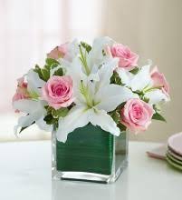 Hotels near (rsw) southwest florida regional airport. Modern Embracea Pink Rose Lily Cube Cape Coral Fl Florist Same Day Flower Delivery For Any Occasion Birthday Flower Delivery White Flower Arrangements Rose Lily