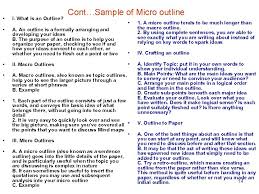 This structure uses arabic decimals instead of roman numerals or letters. Part 1 Writing An Outline And Part 2