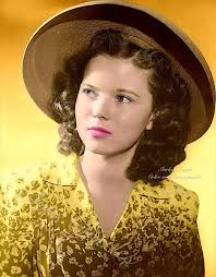 Former child star Shirley Temple