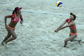 Atlet cantik filipina masuk top 10 cewek terseksi kompas com. Penyisihan Voli Pantai Wanita Indonesia Vs Thailand Antara Foto