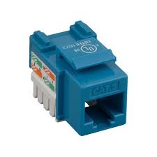Is the cat5e cable compatible with a cat6 keystone jack? Eagle Cat6 Keystone Jack Blue Insert Rj45 110 Punch Down Connector Module Network 110 Punch Down 8p8