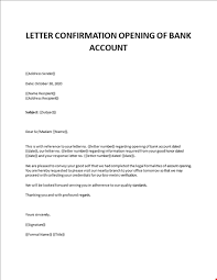 From your name as in bank records your new the below atm authorization letter to claim atm card is a useful letter template that enables you to draft a kindly accept my request letter and provide me the service so that i shall be highly obliged. Bank Account Opening Confirmation