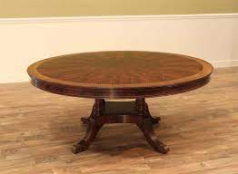Playing games, helping with homework or just lingering after a meal, they're where you share good times with family and friends. 72 Inch Round Mahogany Dining Room Table