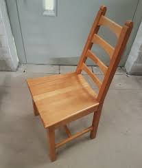 Crafted from solid parawood this sturdy chair will last for acrylic: Secondhand Chairs And Tables Oak Chairs