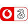 VodafoneThree logo