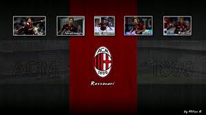 We manually selected hd photos and wallpapers of current players and legends of rossoneri, one of the best football teams in europe. Ronaldinho Ac Milan Football Stars Wallpaper Background Ac Milan Logo 1600x900 Wallpaper Teahub Io