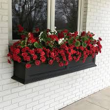Maybe you would like to learn more about one of these? Mayne Fairfield 5ft Weatherproof Traditional Plastic Window Box In Black 5824 B