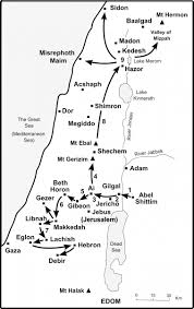 The Bible Journey The Israelites Cross The River Jordan