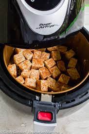Crispy Air Fryer Tofu Is A Quick An Easy Air Fryer Recipe Recipes Food Tofu Recipes