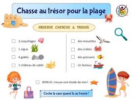 Organisez la chasse pour vivre une aventure préhistorique émouvante et. Chasse Au Tresor Gratuite Pour La Plage Un Anniversaire En Or