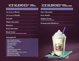Dark Chocolate Ice Blended Coffee Bean Recipe In 2020 Blended Coffee Black Forest Fruit Snacks Tea Leaves