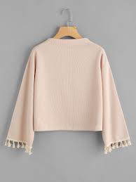 Modnyj Svitshot S Bahromoj Girls Fashion Clothes Fashion Outfits Stylish Dress Designs