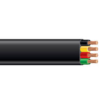 6/3 Flat Submersible Cable With Ground Well Pump Wire ...