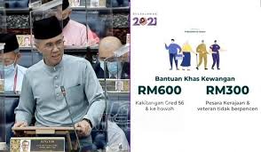 Bantuan khas ini juga akan turut dinikmati oleh hampir 800,000 pesara kerajaan sebagai. Belanjawan 2021 Penjawat Awam Terima Bantuan Khas Rm600 Air Times News Network