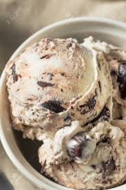 Moose tracks ice cream recipe. Homemade Moose Tracks Ice Cream In A Bowl Stock Photo Picture And Royalty Free Image Image 128438467
