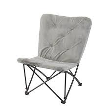 Mainstays Folding Plush Saucer Chair Multiple Colors Walmart Com Folding Lounge Chair Lounge Chair Chair