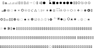 Basic, dingbats, retro, sans seriftags: Crop Circle Dingbats Free Font In Ttf Format For Free Download 93 94kb