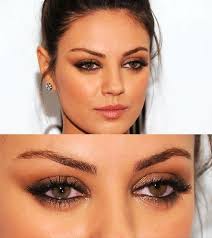 Top 13 Best Makeup Styles From The Most Beautiful Celebrities Mila Kunis Makeup Hazel Eye Makeup Natural Eye Makeup