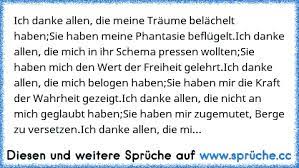 Sie haben mich den wert der freiheit gelehrt. Https Www Xn Sprche 5ya Cc Ich Danke Allen Die Meine Tr C3 A4ume Bel C3 A4chelt Habensie Haben Meine Phantasie Befl C3 Bcgeltich Danke Allen D
