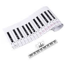 Amazon.com: BENBO 88 Key Keyboard Piano Finger Simulation Practice Guide  Teaching Aid Note Chart with 1 Music Book Clip, Portable Waterproof  Electronic Piano Exercise Cardboard for Beginner Student : Musical  Instruments