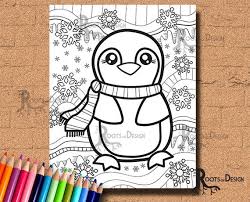 Since the day you found out you were expecting, you've probably been dreaming about what your baby might look like. Instant Download Baby Penguin Coloring Coloring Page Print Etsy