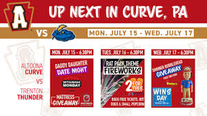 Homestand Highlights Curve Return Home For Weekday Series