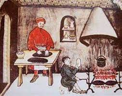 C'est ainsi que les fourniers cuisent depuis leur four mobile posé sur une charrette à bras des petits. Cuisine Au Moyen Age Et Recettes Medievales