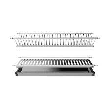 Jika anda memiliki pertimbangan dalam membuat kreativitas yang berkaitan dengan ukuran rak piring laci kitchen set. Jual Rezeki Abadi Stainless Lemari Kitchen Set Rak Piring 90 Cm Terbaru Juni 2021 Blibli