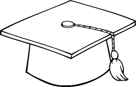 Free printable graduation cupcake toppers. Graduation Cap Coloring Pages Color Luna
