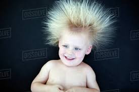 From front to middle of the head, all the hair are shortly cut and then raised upward. Studio Shot Of Boy 2 3 With Spiky Hair Stock Photo Dissolve