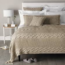 This page is about knit bedspreads free patterns,contains crochet bedspread crochet pattern pdf bedspread knitting,knitted bedspread and cushion. An Elaborate King Size Cable Knit Blanket Fashionarrow Com