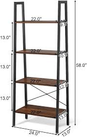If you want to enhance the look of the project and to protect the wooden ladder shelves from decay. Combohome 4tier Ladder Shelf Ladder Bookcase Bookshelf Display Rack Plant Stand Wood Step Ladder Shelving Unit Freestanding Tall Buy Freestanding Tall Ladder Shelf 4tier Ladder Shelf Step Ladder Shelving Unit Product On Alibaba Com