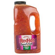 Check spelling or type a new query. Frank S Redhot Sweet Chili Sauce Half Gallon