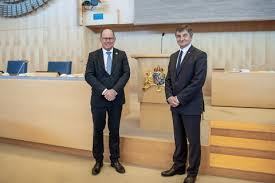 Riksdagens talman är sveriges riksdags främste representant och leder riksdagens arbete. Polens Talman Besokte Riksdagen Riksdagen