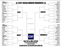 the best printable ncaa tournament bracket 2021