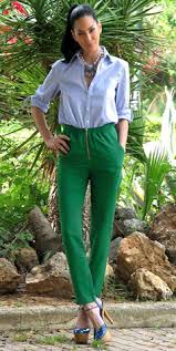 Pair your green pants with neutral colors, like navy blue, white, black, and grey, which complement green nicely. Emerald Green Jogger Pants Howtowear Fashion