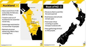 New zealand's biggest city auckland will be shut wednesday after four new cases of coronavirus emerged. 97enjoxdls2wgm