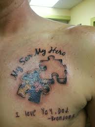 Maybe you would like to learn more about one of these? Like The Idea Of Having Aidan Write I Love You Mummy For Tattoo 3 Autism Tattoos Autism Awareness Tattoo Tattoos