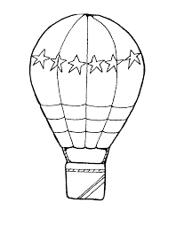 Globo Aerostatico Para Colorear