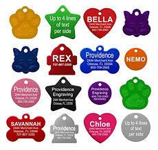 A free program that allows you to receive a commission, or referral amount, for purchases that are made by visitors to your website that are redirected to amazon's website to buy products. Amazon Com Providence Engraving Pet Id Tags Small Or Large Personalized Anodized Aluminum Pet Id Tags In Bone Round Star Heart Hydrant Paw And Cat Face Shapes And 9 Colors For