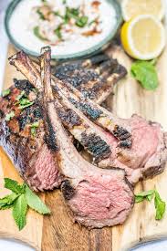 Haricots verts also make a good companion. Quick And Easy Dinner Moroccan Grilled Rack Of Lamb Little Figgy Food
