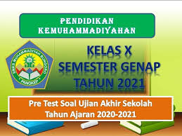 Maybe you would like to learn more about one of these? Soal Pre Test Uas Kemuhammadiyahan Kelas X Youtube